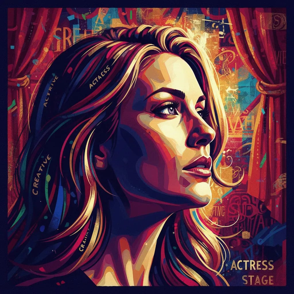 Artistic portrait of Katharine Towne