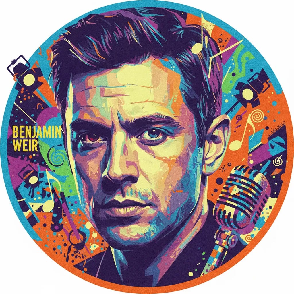 Artistic portrait of Benjamin Weir