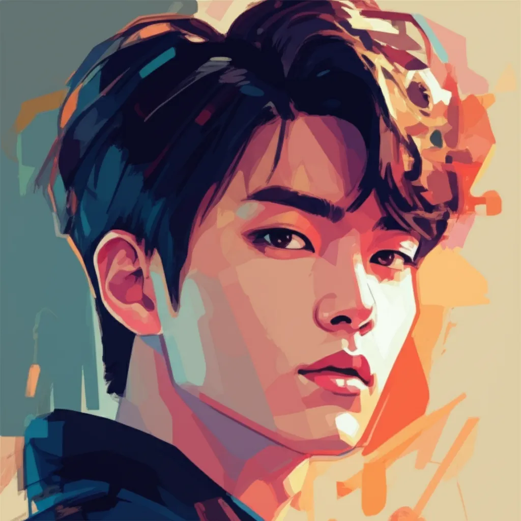 Artistic portrait of Kim Soo-Kyung