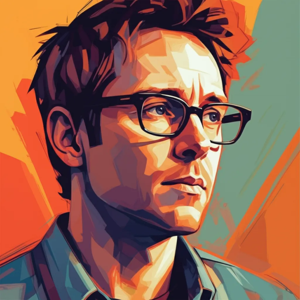 Artistic portrait of Leigh Whannell
