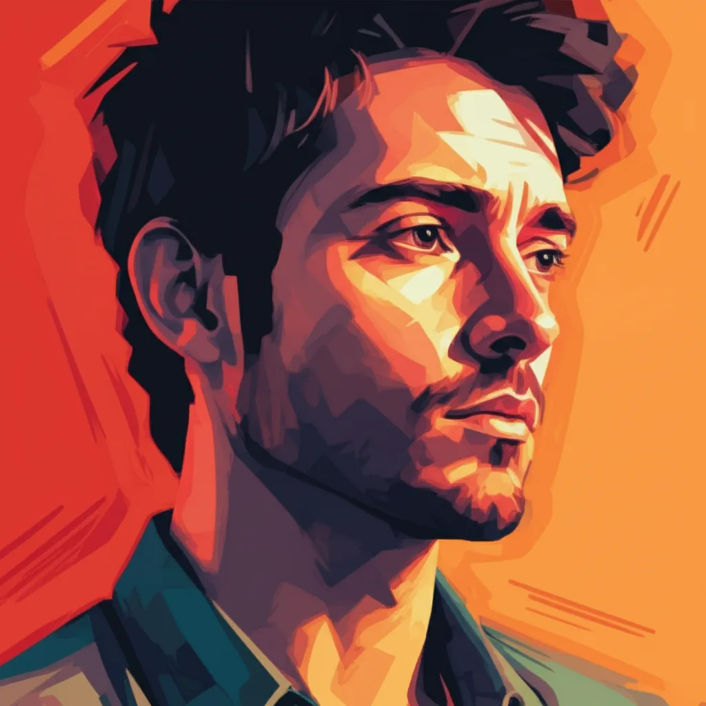 Artistic portrait of José Baviera