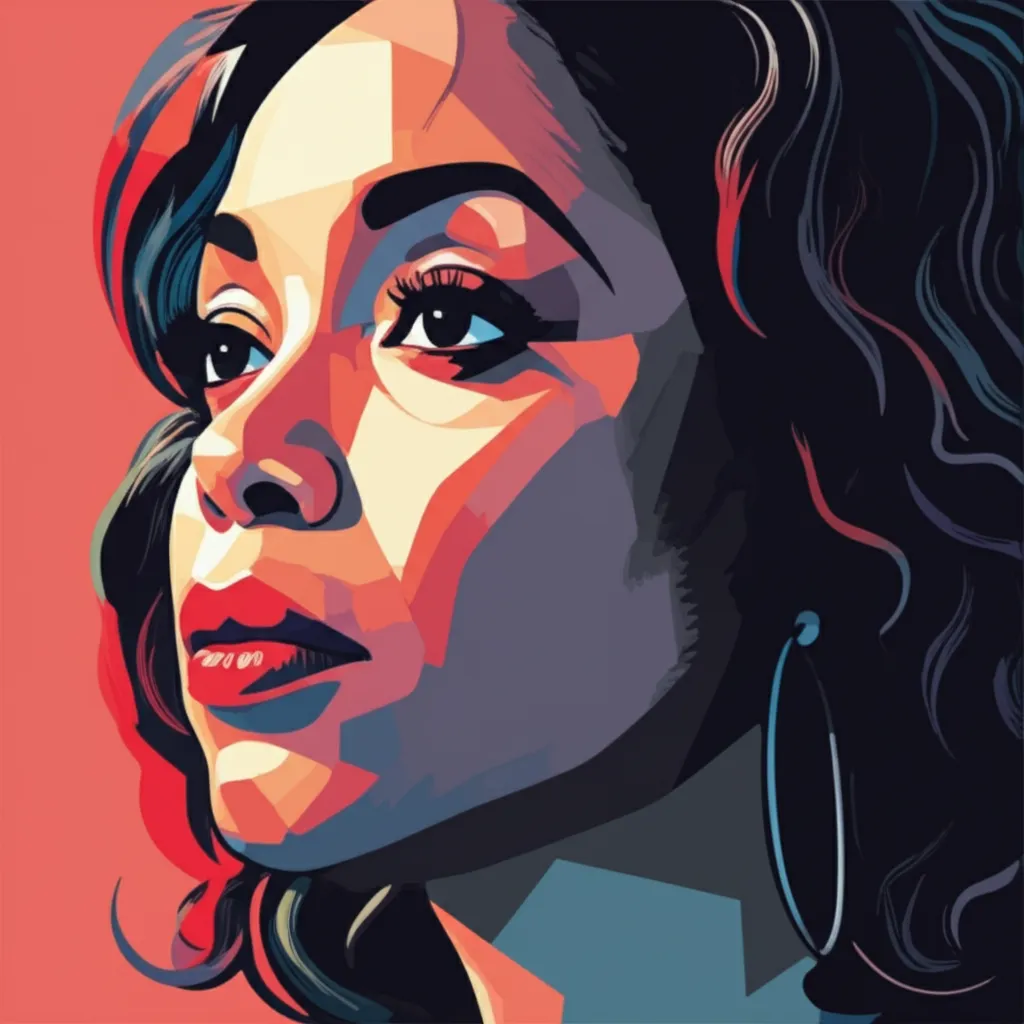 Artistic portrait of Kimberly Hebert Gregory
