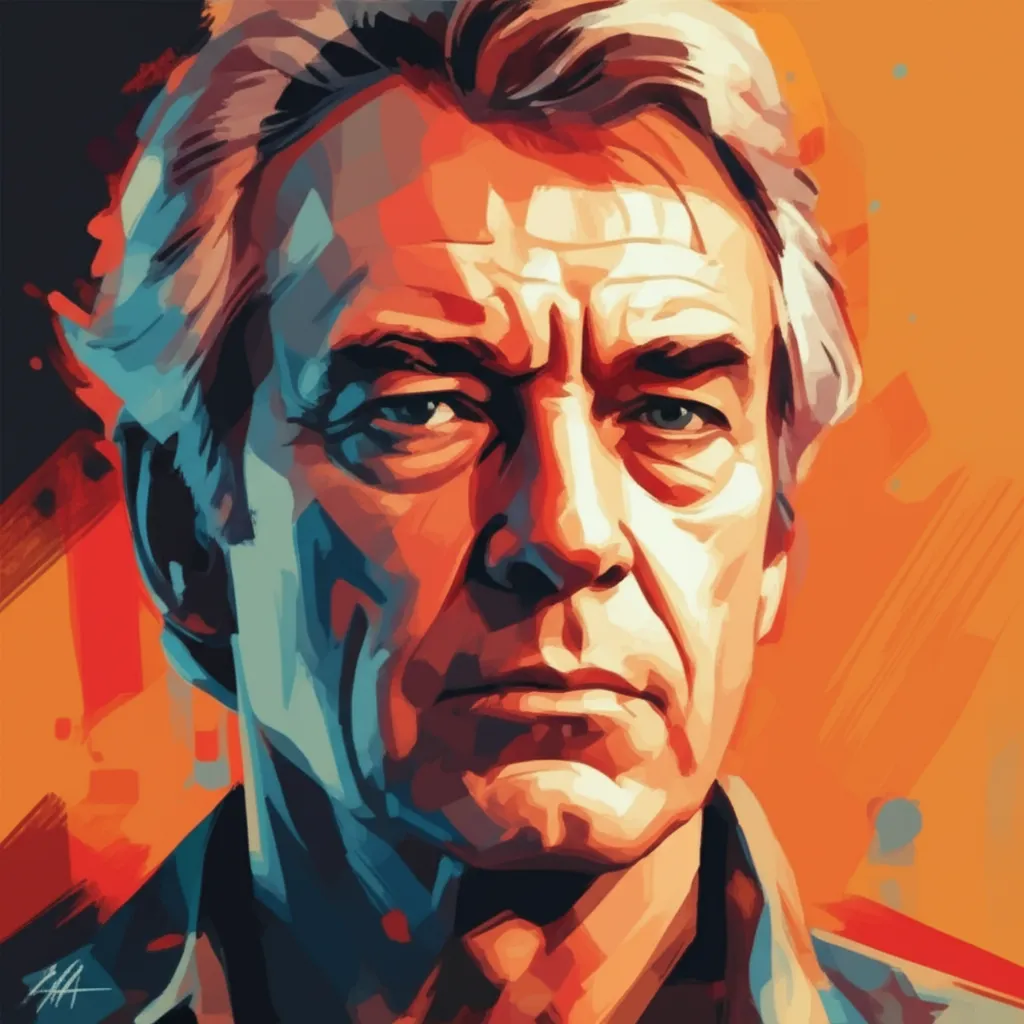 Artistic portrait of Vernon Wells