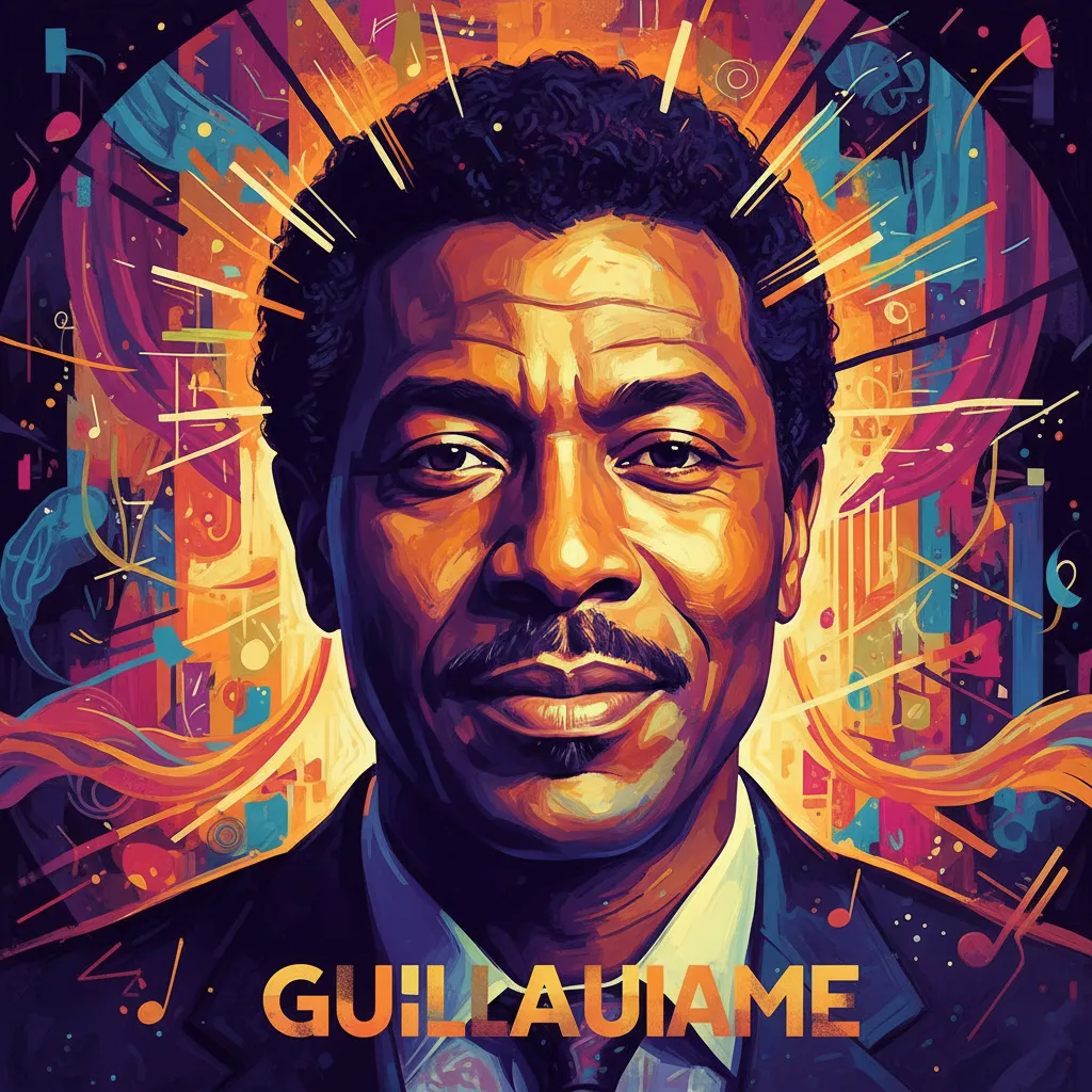 Artistic portrait of Robert Guillaume