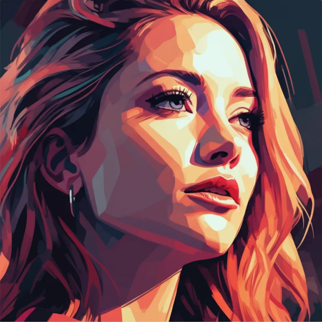 Artistic portrait of Kate Hudson
