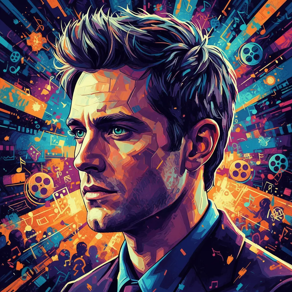 Artistic portrait of Sam Reid