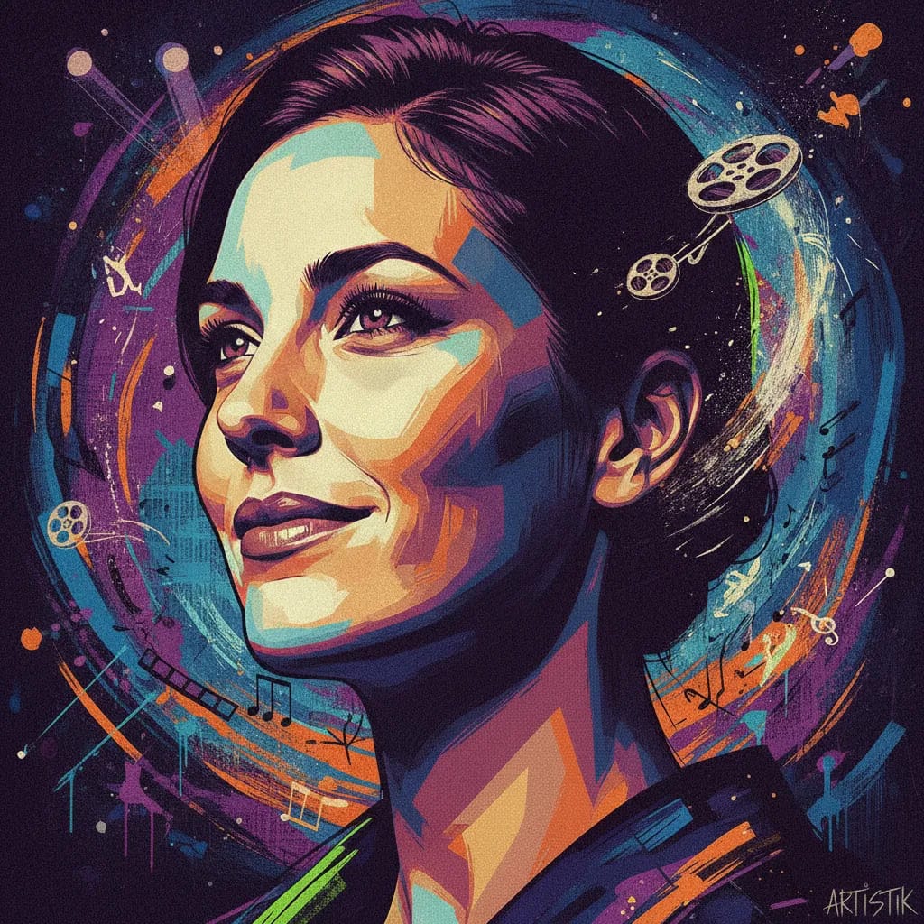 Artistic portrait of Allison Siko