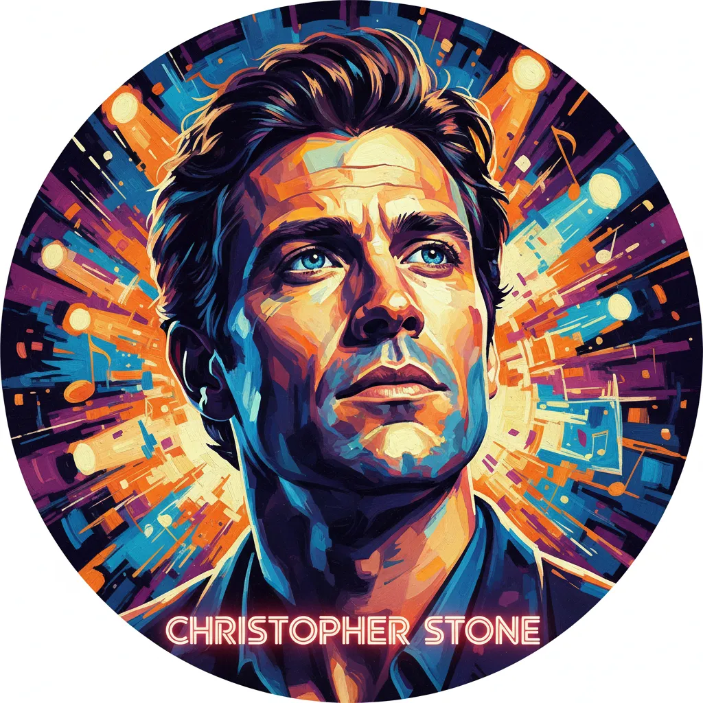 Artistic portrait of Christopher Stone