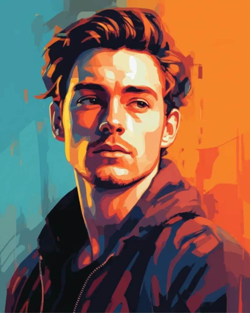 Artistic portrait of Jack Reynor