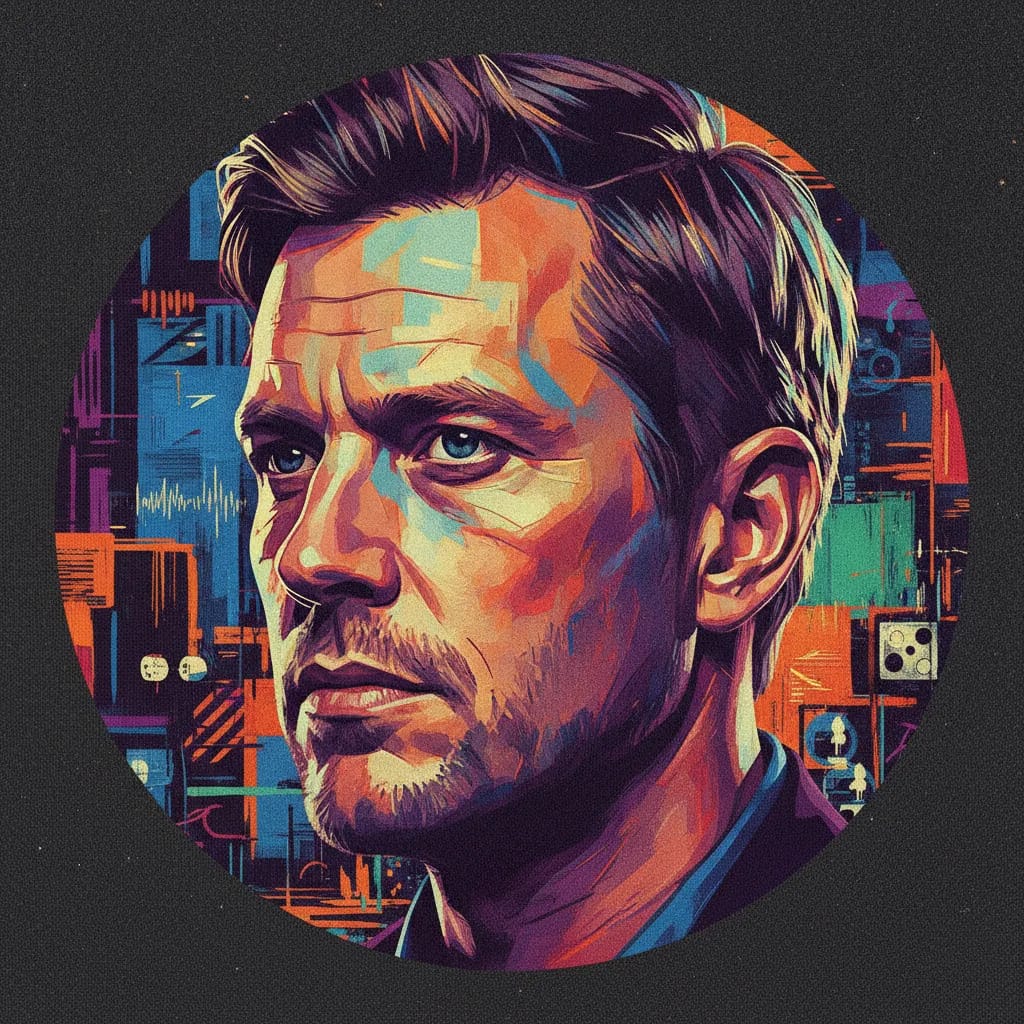 Artistic portrait of Espen Sandberg