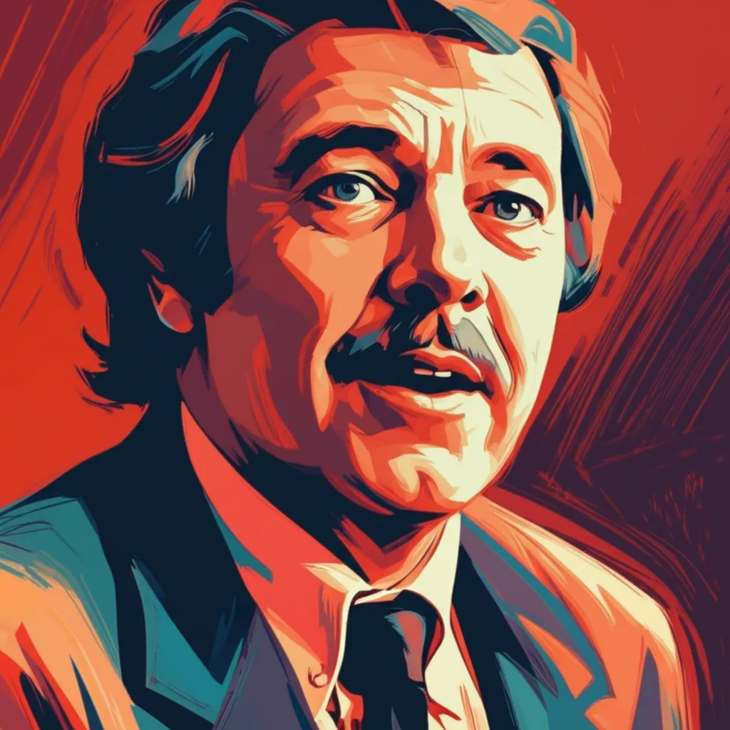 Artistic portrait of Ed Gale
