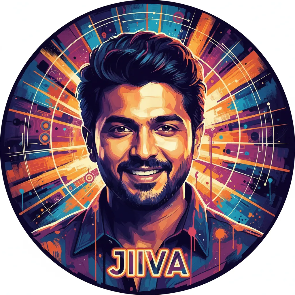 Artistic portrait of Jiiva