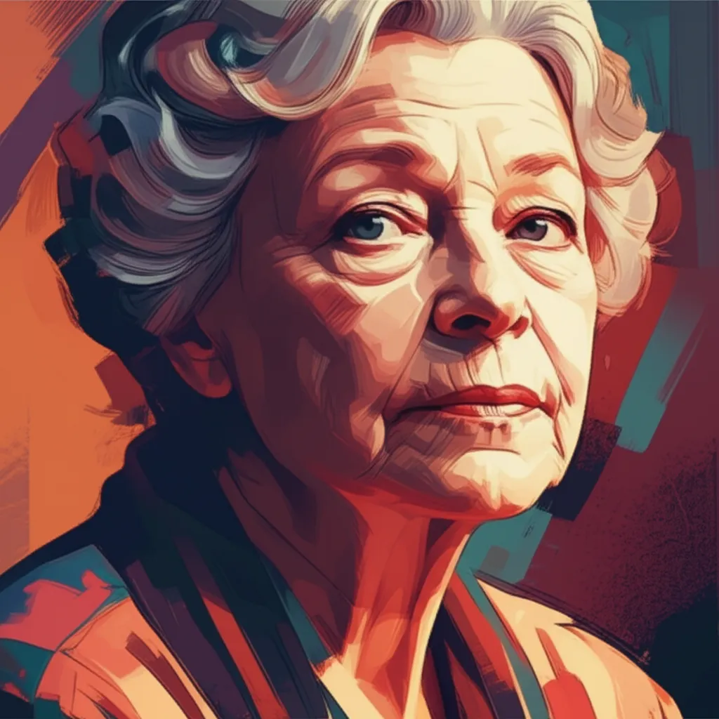 Artistic portrait of Louise Fletcher