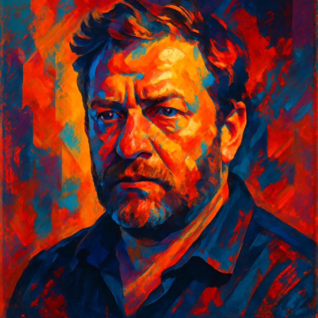 Artistic portrait of Aleksey Rozin