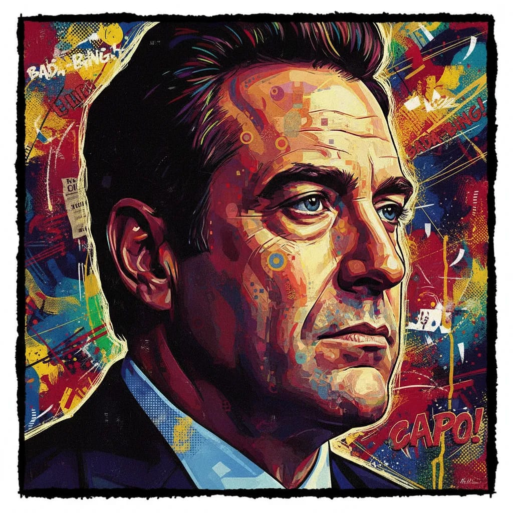 Artistic portrait of James Gandia