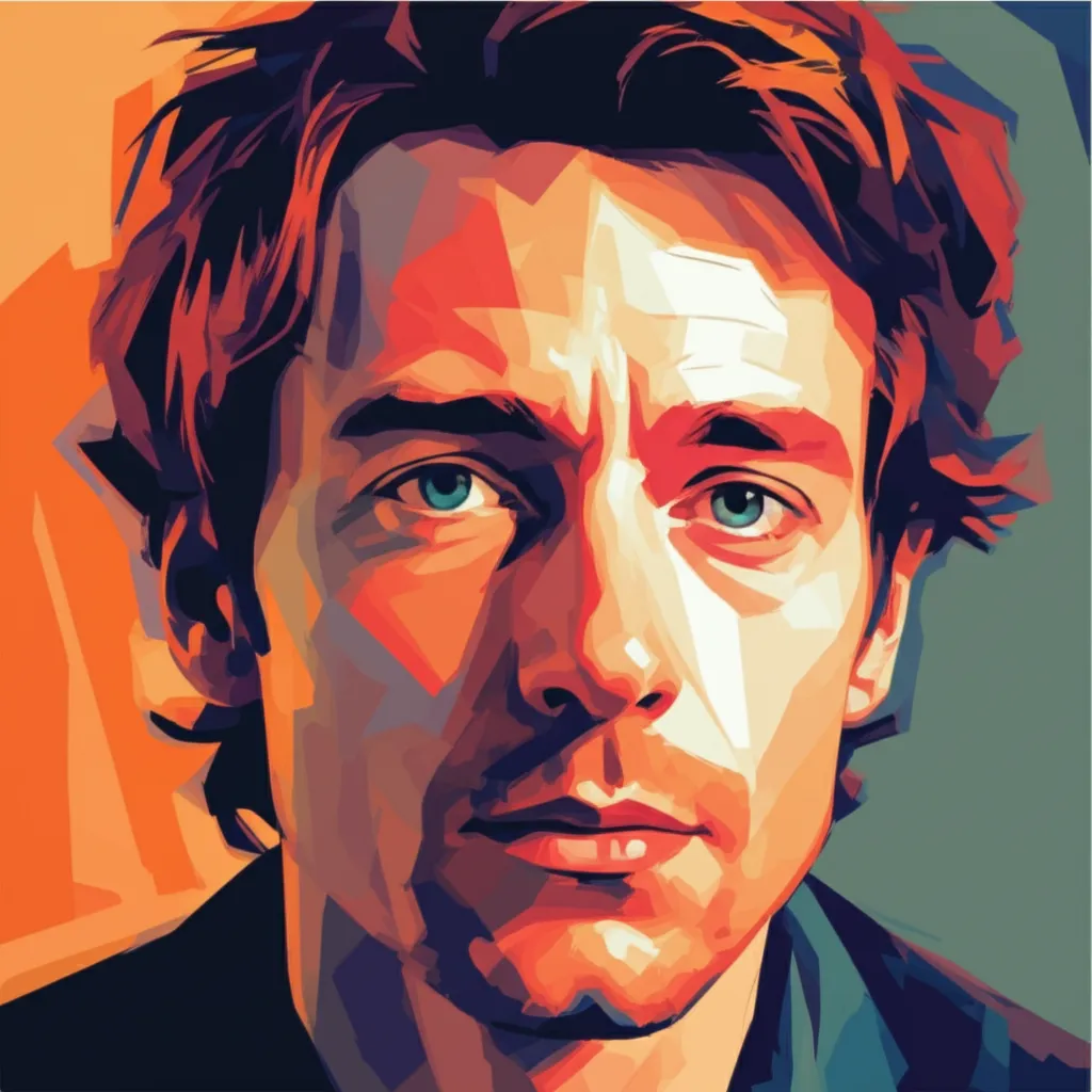 Artistic portrait of Benoît Régent