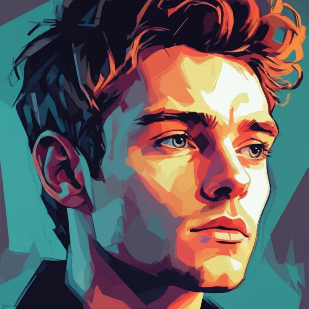 Artistic portrait of Alfie Allen