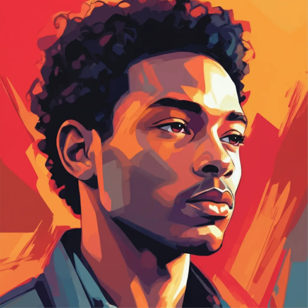 Artistic portrait of Chance Perdomo