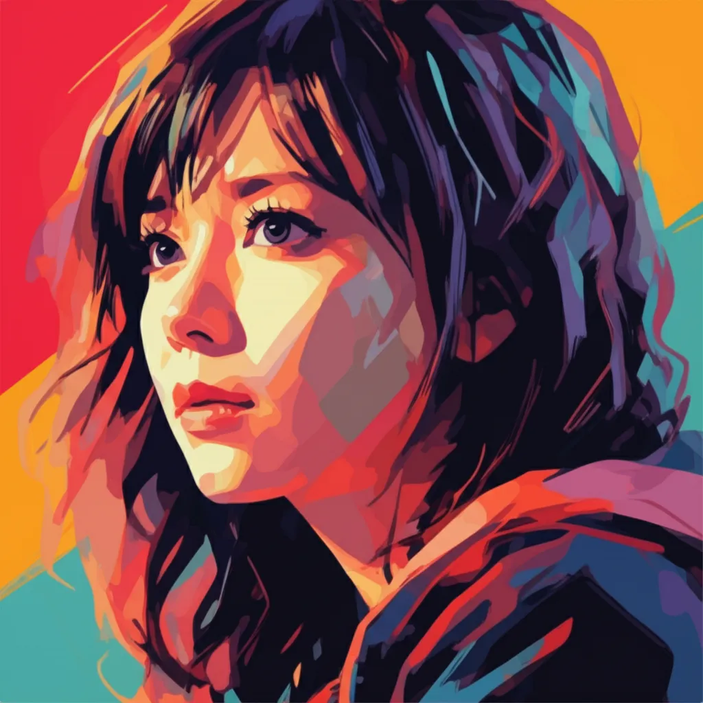 Artistic portrait of Rica Matsumoto
