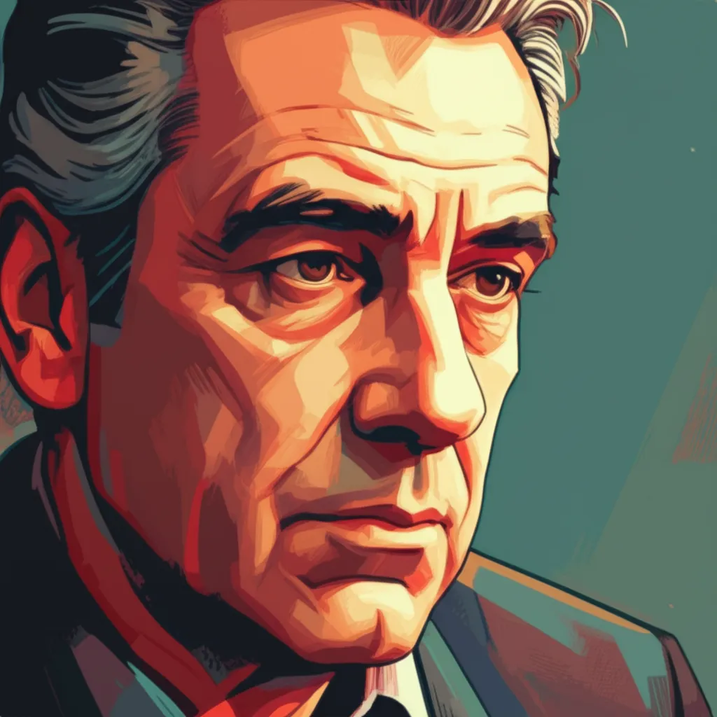 Artistic portrait of Louis Eppolito