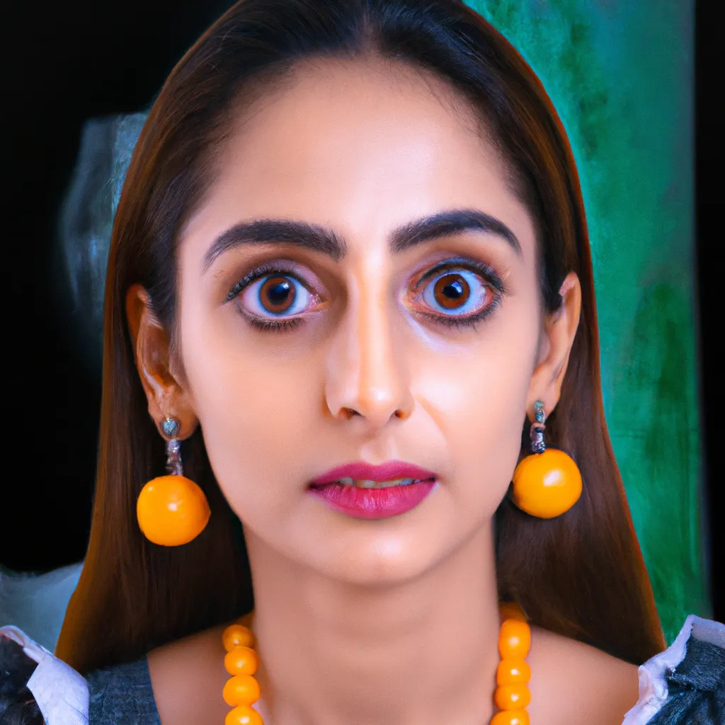 Artistic portrait of Rakul Preet Singh