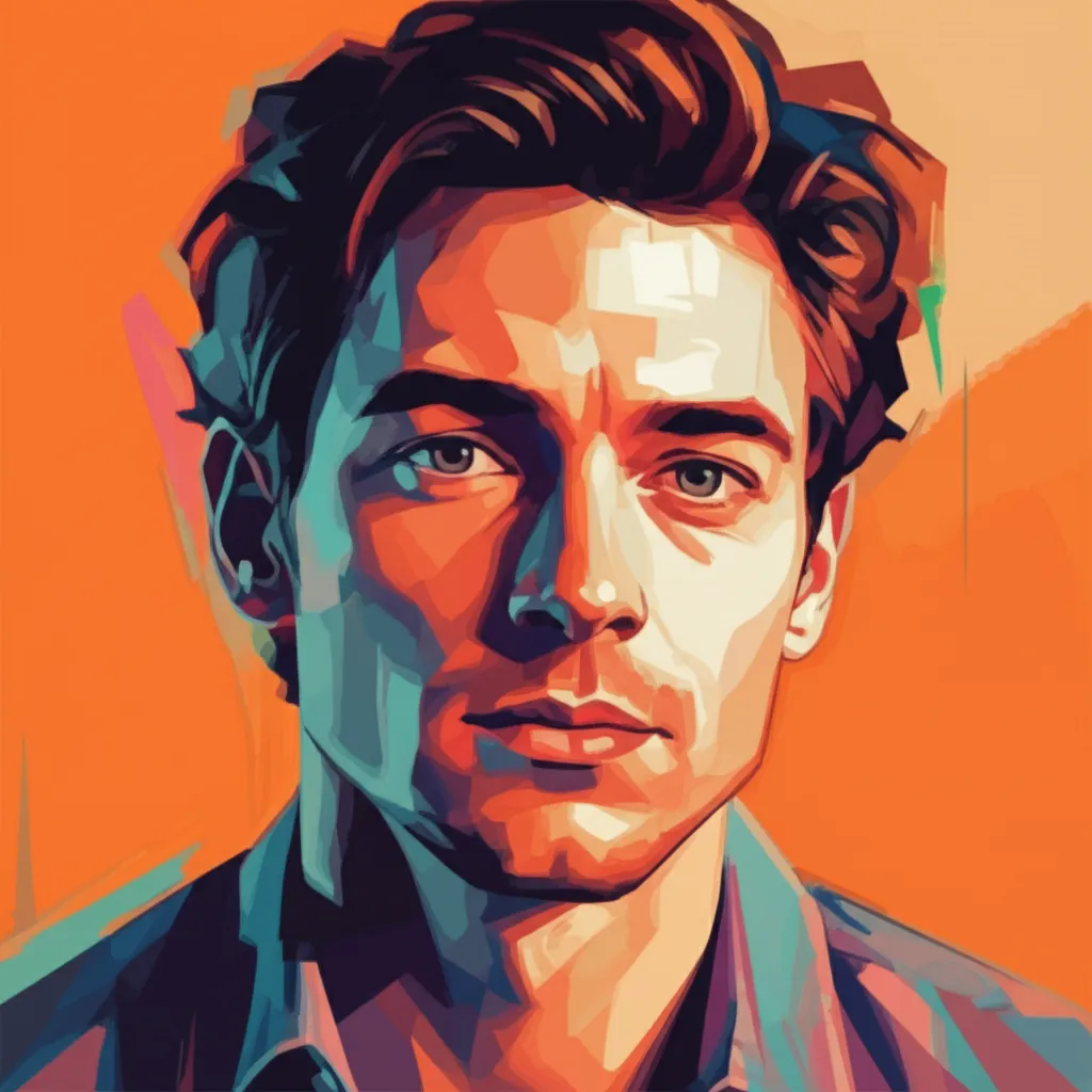 Artistic portrait of Tom Montgomery