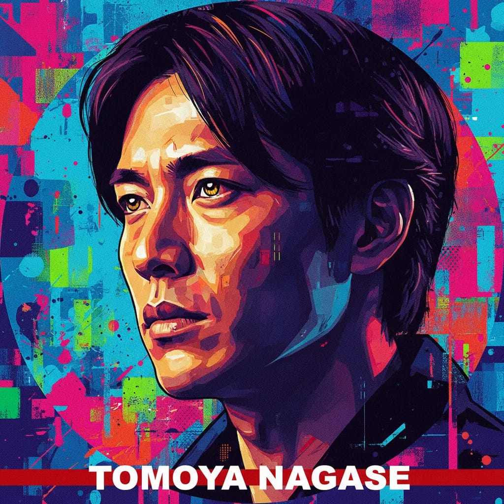 Artistic portrait of Tomoya Nagase