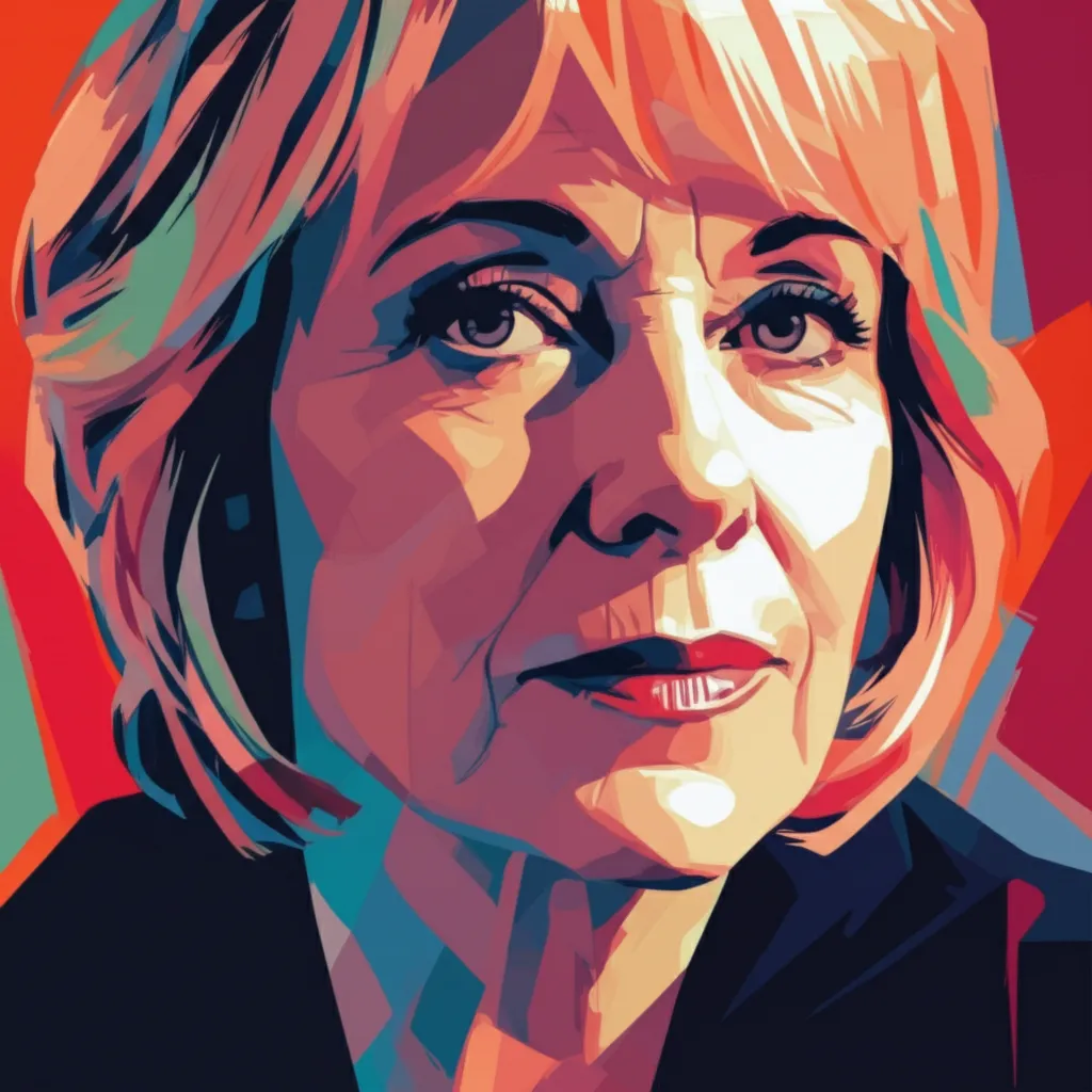 Artistic portrait of Phyllis Logan