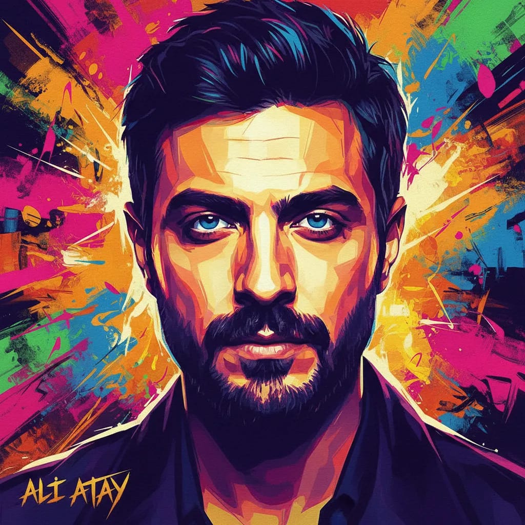 Artistic portrait of Ali Çatalbas