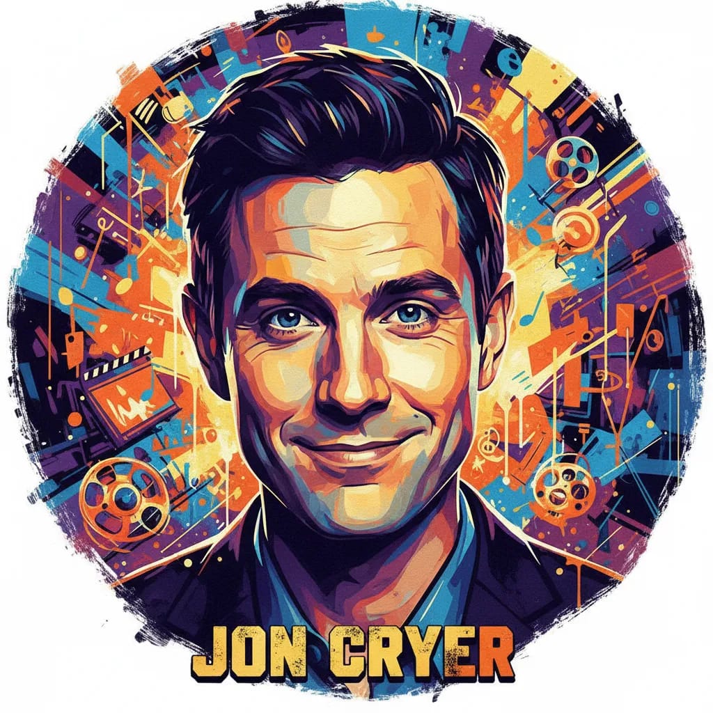 Artistic portrait of Jon Cryer