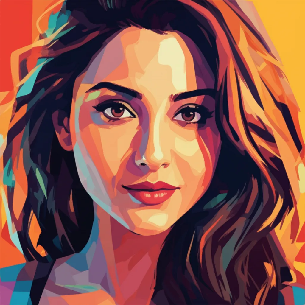 Artistic portrait of Soha Ali Khan
