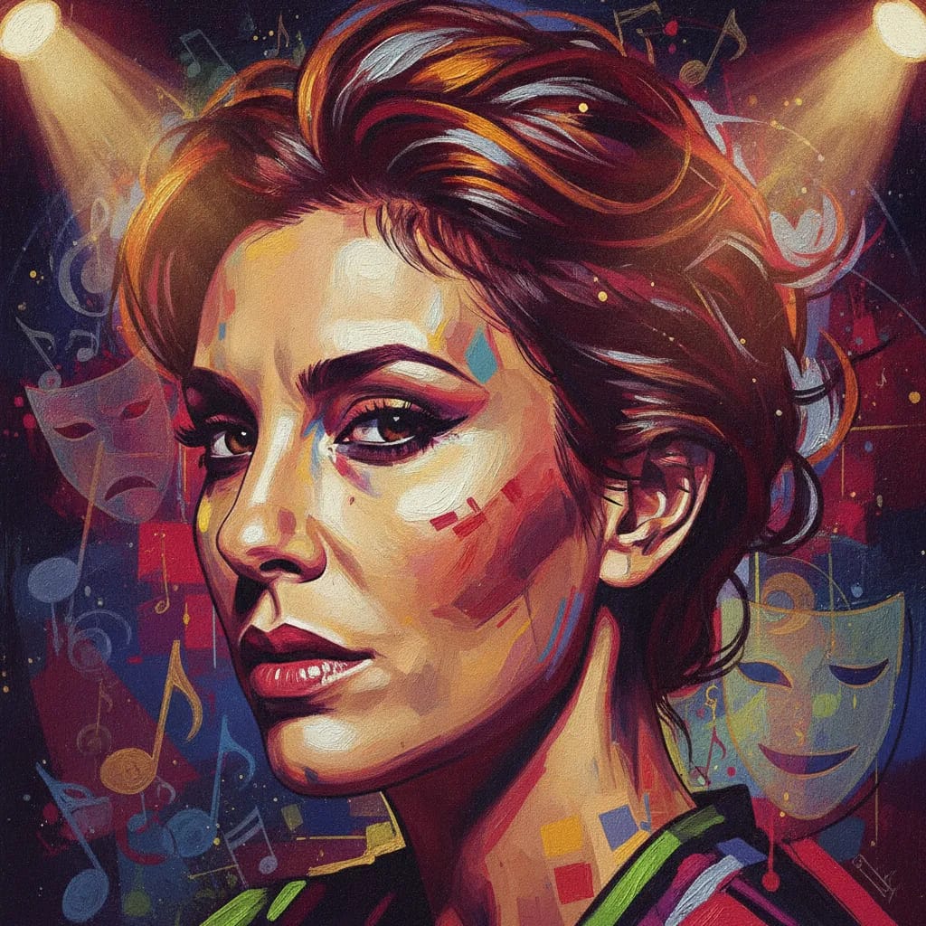 Artistic portrait of Pepa Charro