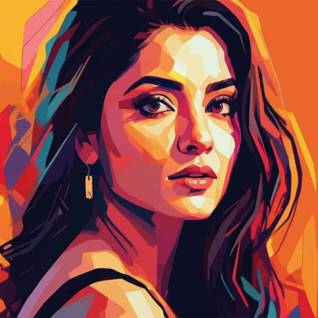 Artistic portrait of Mona Singh