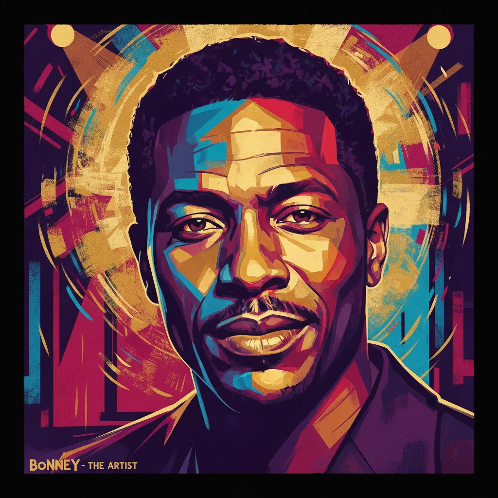 Artistic portrait of Lawrence A. Bonney