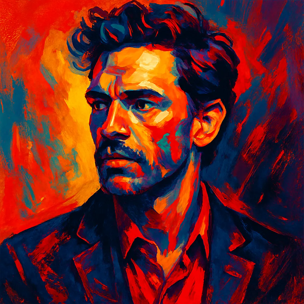 Artistic portrait of James Bullard