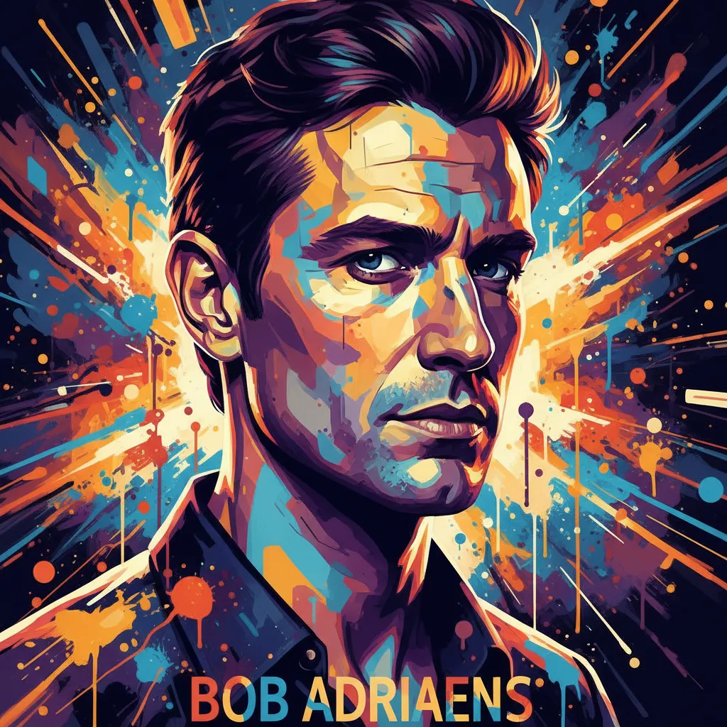Artistic portrait of Bob Adriaens