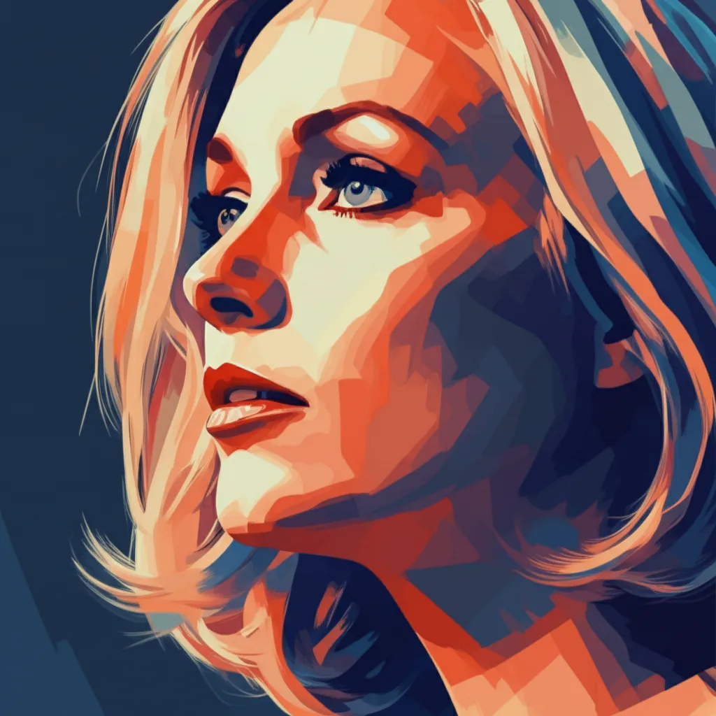 Artistic portrait of Gayle Hunnicutt