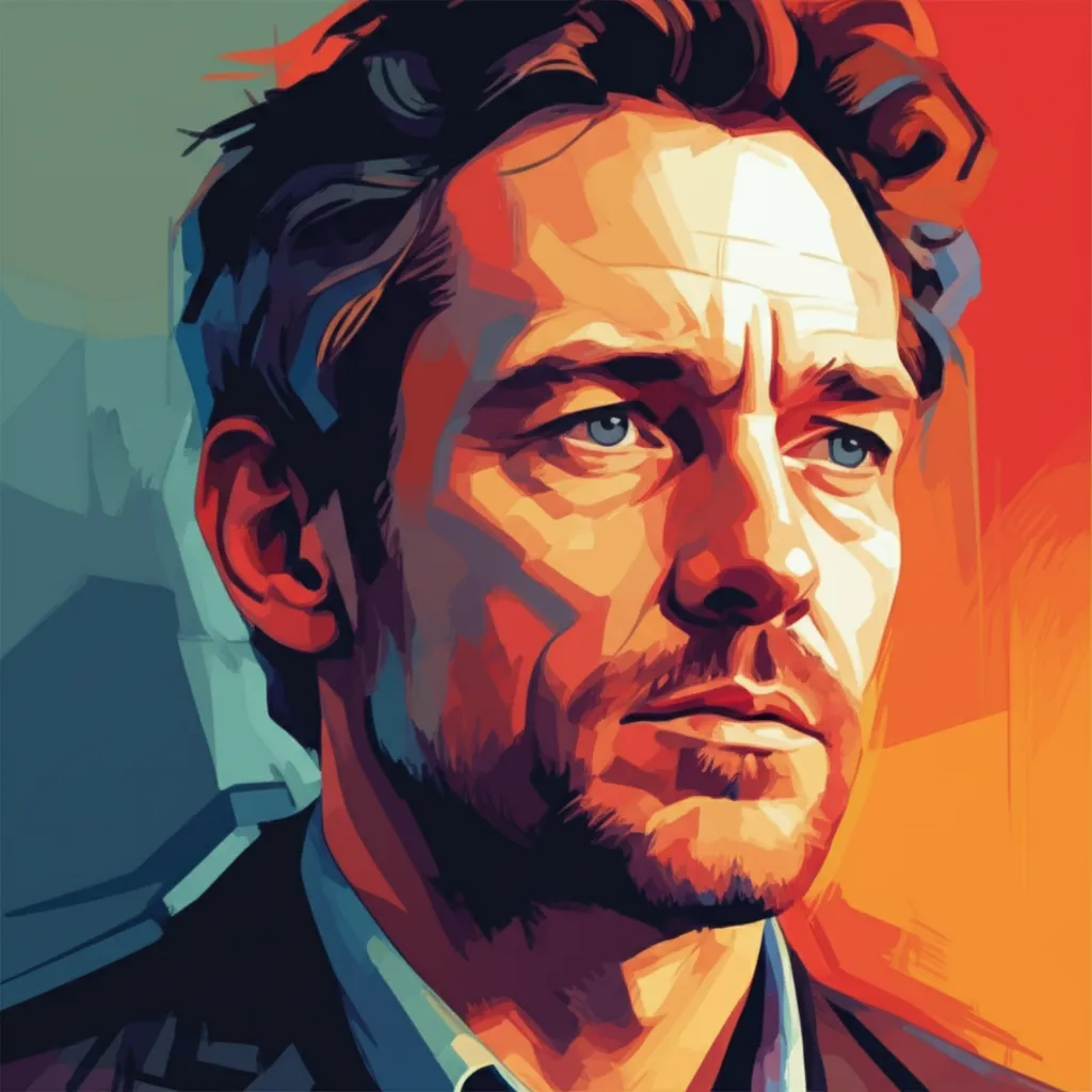 Artistic portrait of Jason Cope