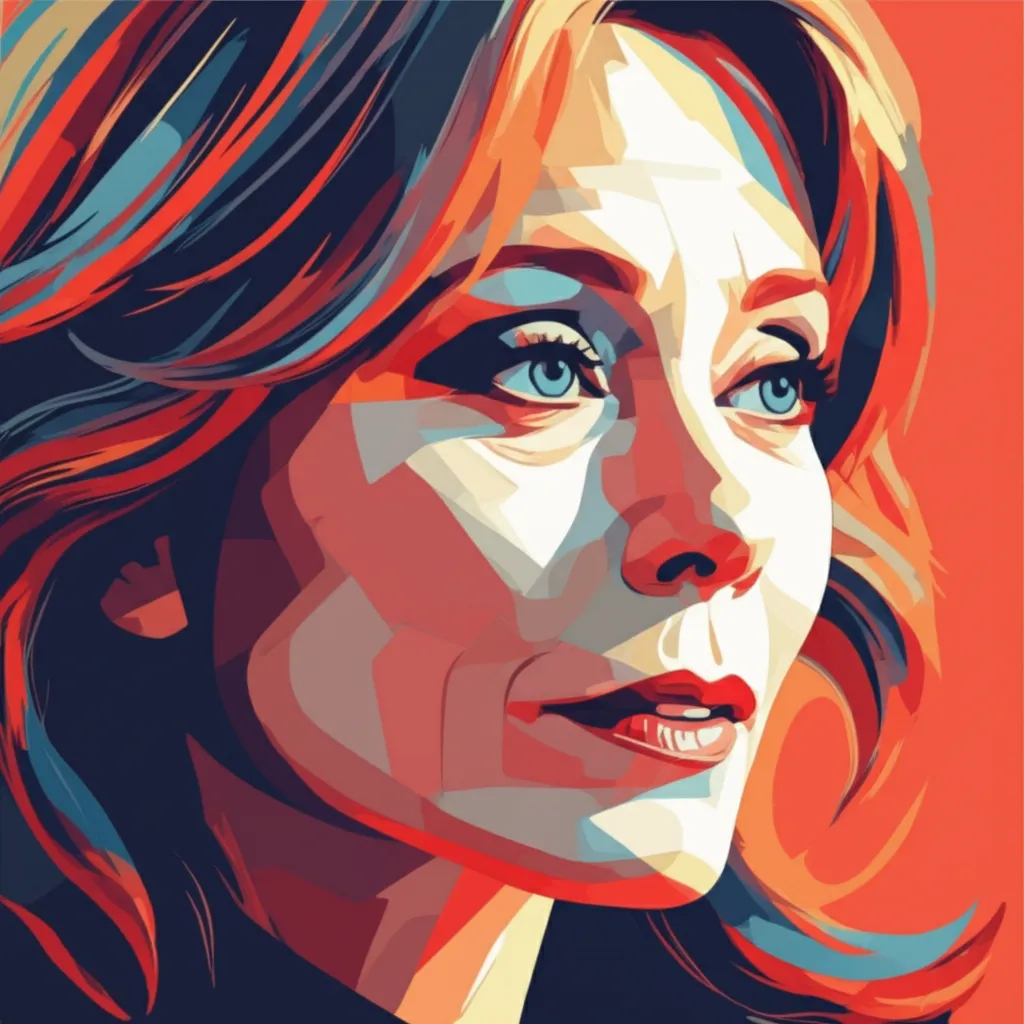 Artistic portrait of Stockard Channing