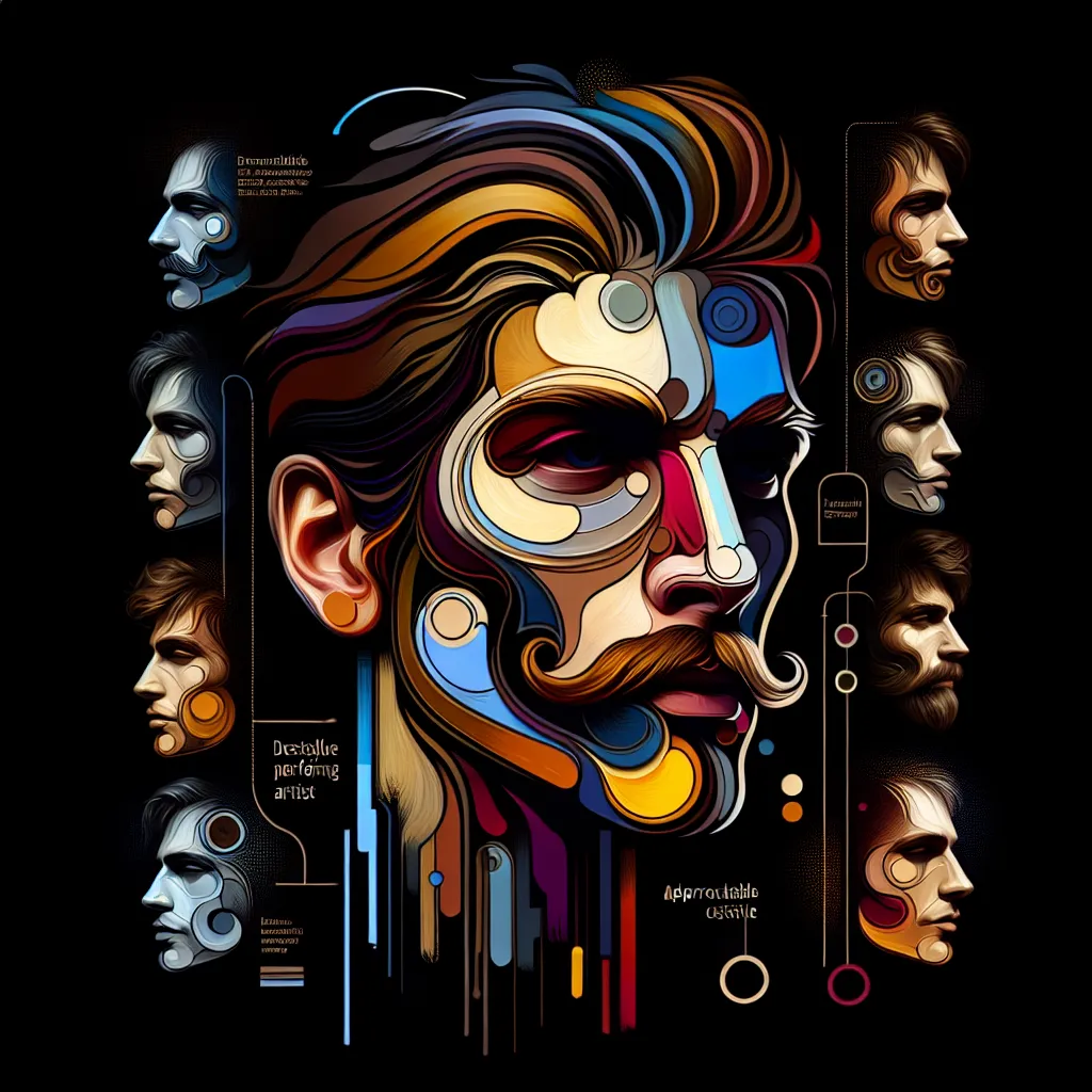 Artistic portrait of Bill Barretta
