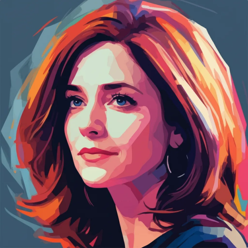Artistic portrait of Melisa Wallack