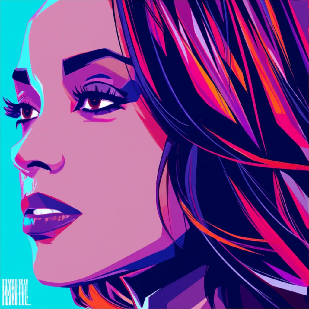 Artistic portrait of Danielle Nicolet