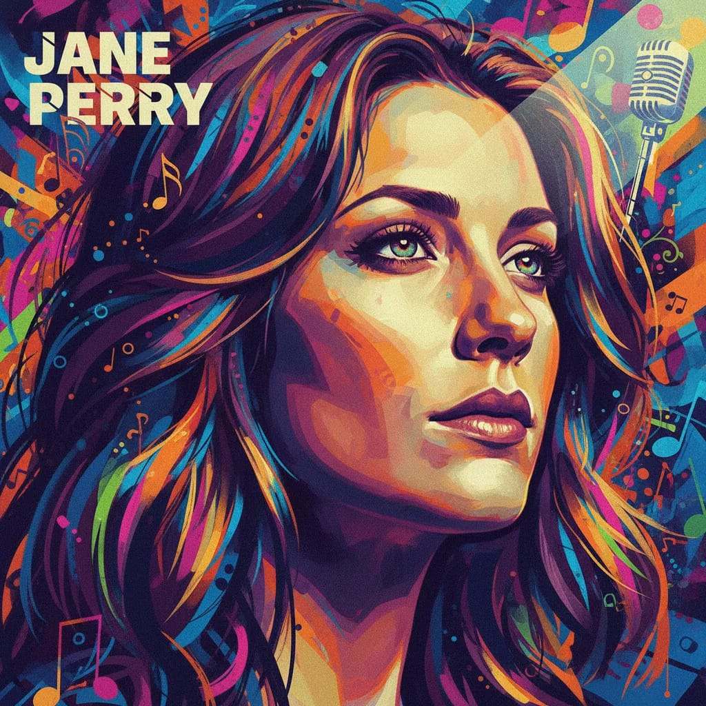 Artistic portrait of Jane Perry