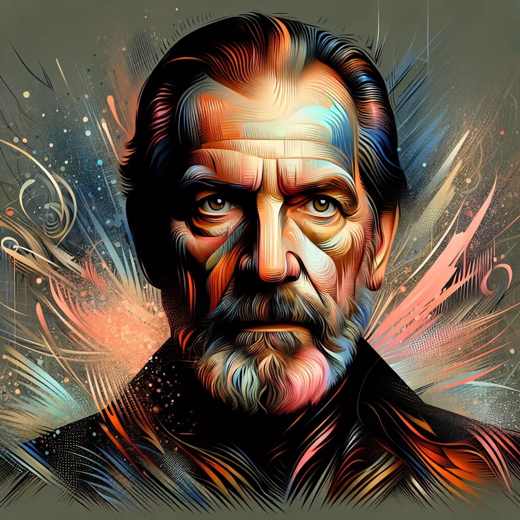 Artistic portrait of Jeff York