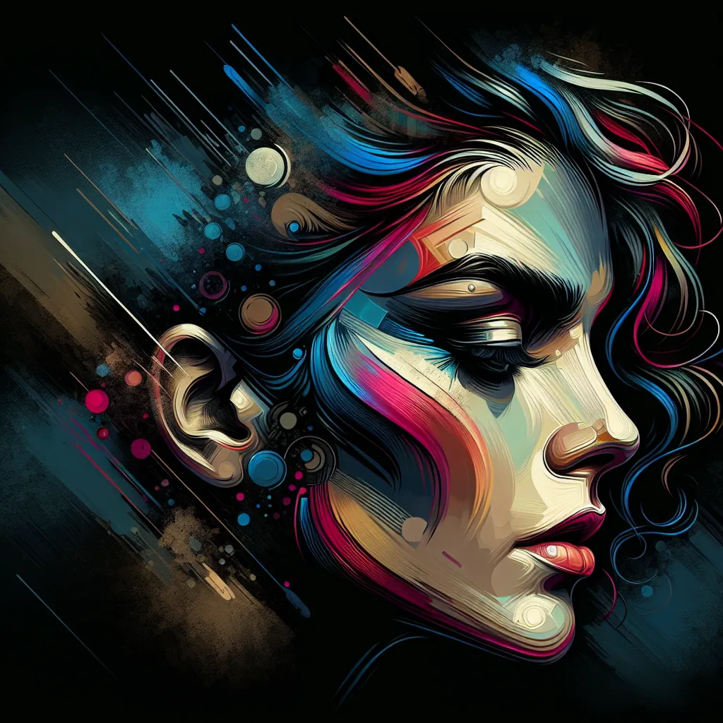 Artistic portrait of Sarah Voigt