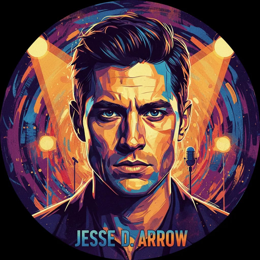 Artistic portrait of Jesse D. Arrow