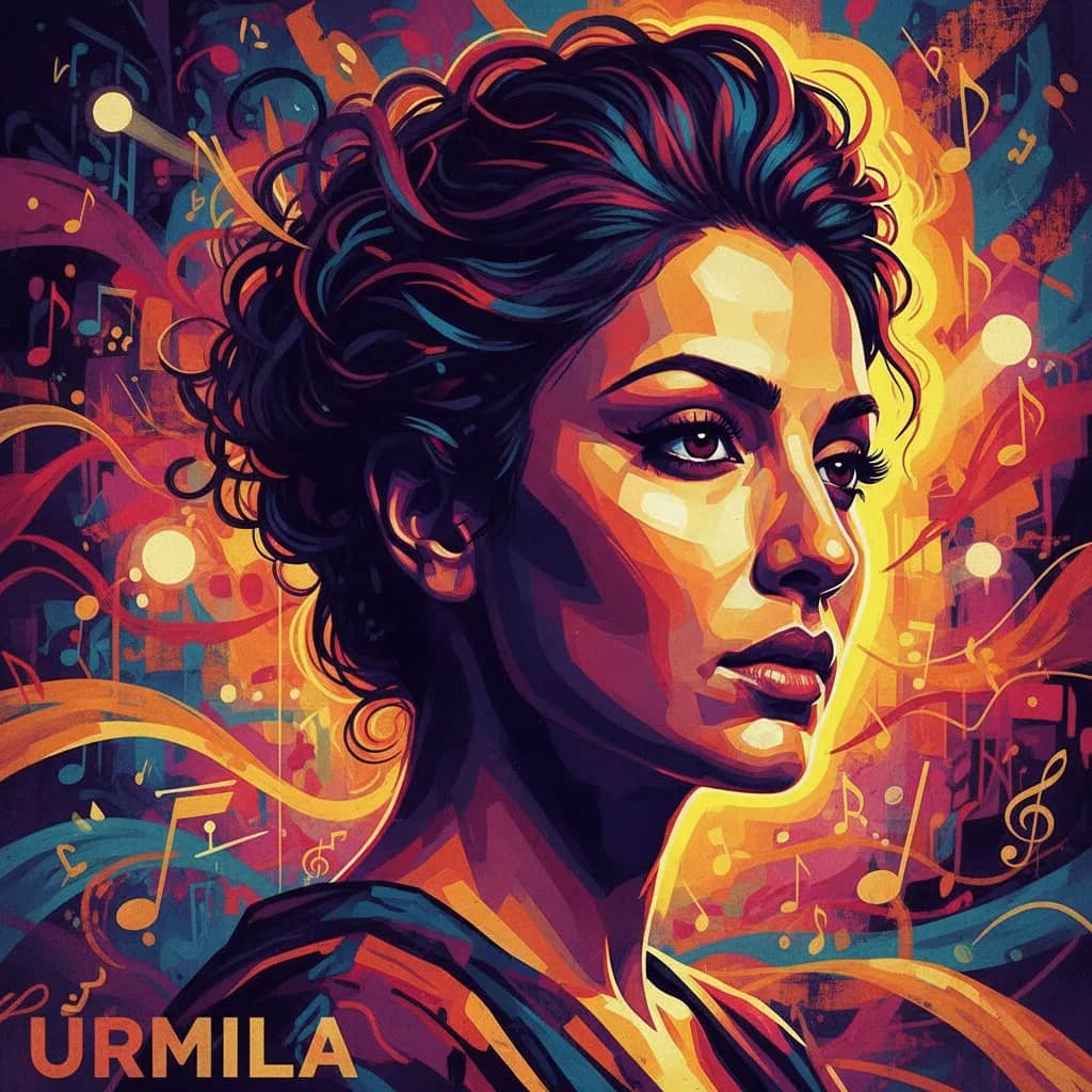Portrait of Urmila Matondkar