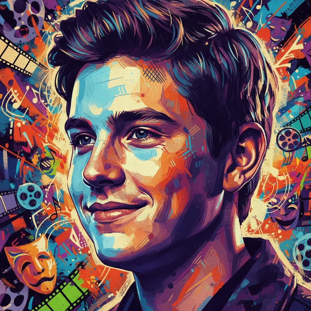 Artistic portrait of Jeremy Ray Taylor