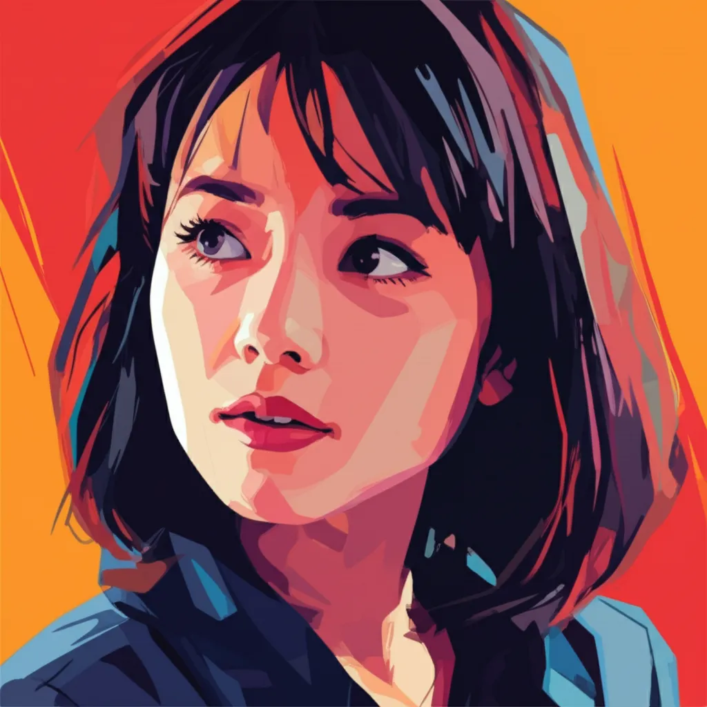Artistic portrait of Minami Takayama