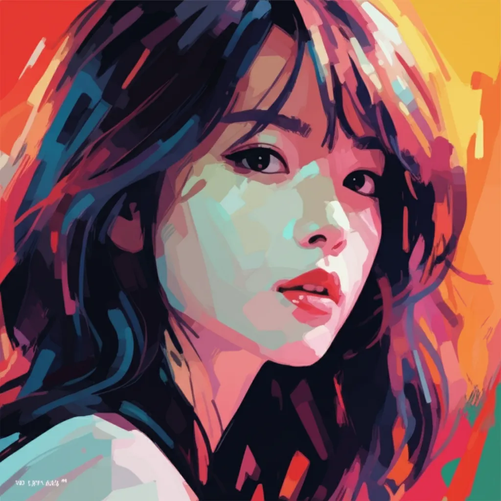 Artistic portrait of Eun-ju Lee